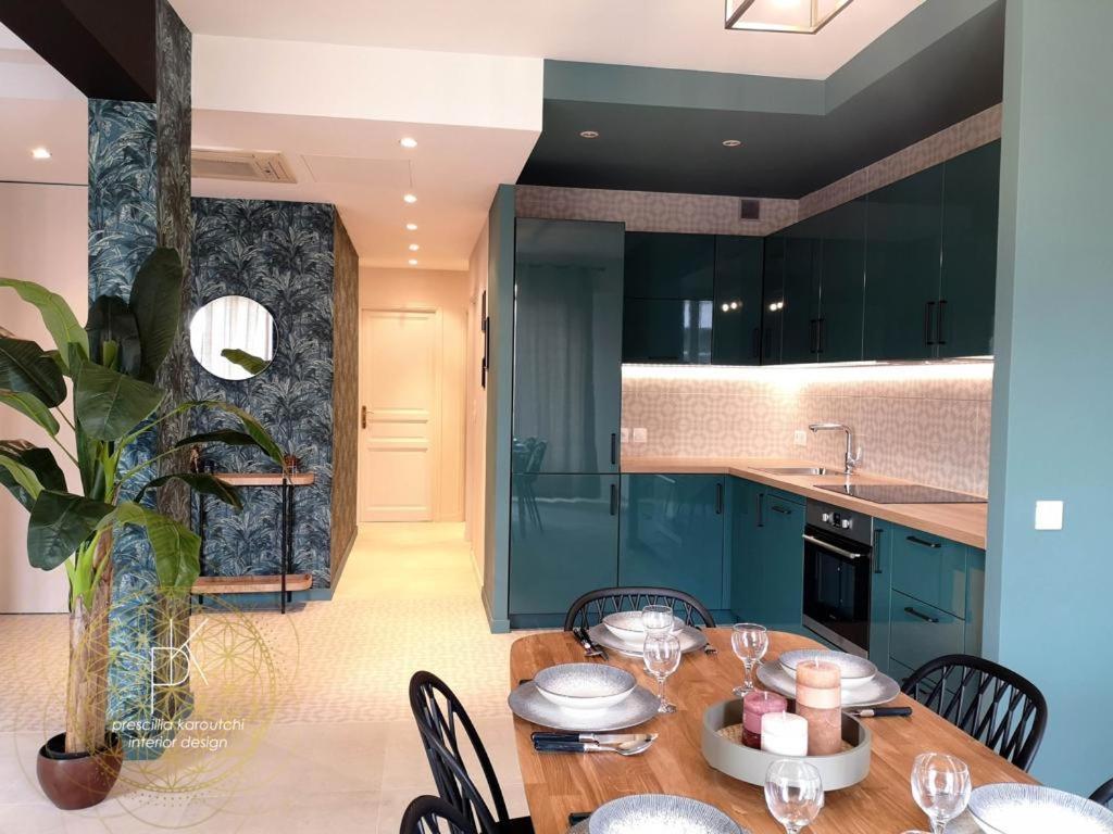 Appartement Carre D'Or Vue Sur Mer Ницца Экстерьер фото